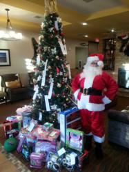 Santa Donation Homewood Suites Anchorage